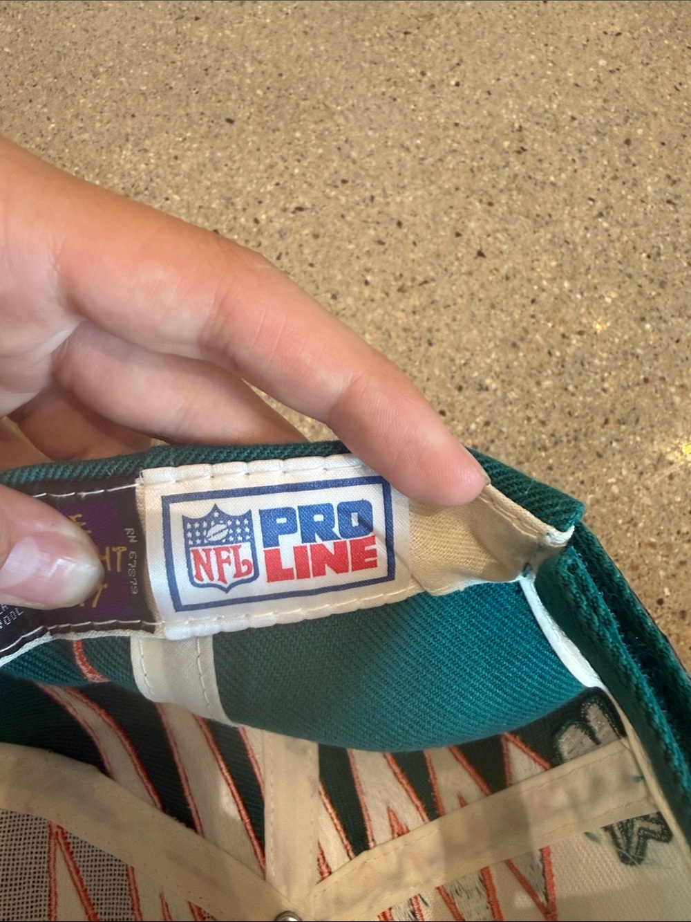 MIAMI DOLPHINS Rare NFL Vintage Starter cap Pro Line Shockwave 1990’s - Picture 10 of 11